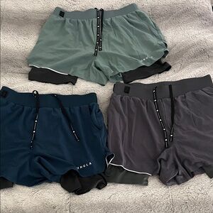 YoungLA 3 PACK! 124 6am
Compression Shorts 2-in 1 running/ gym shorts